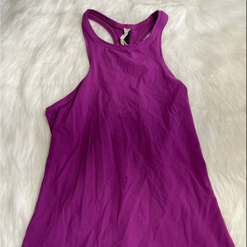 Lululemon size 8 purple halter top